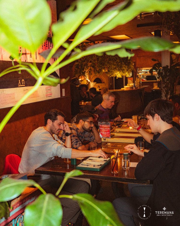 Members celebrating a win
